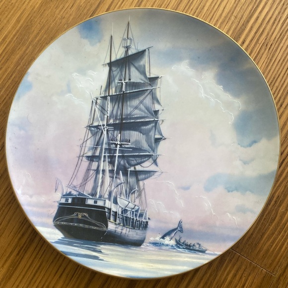 Great American Sailing Ships Plate The Rosenthal Group For The Danbury Mint - Picture 1 of 4